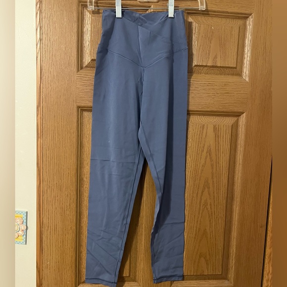 Aerie Blue 7/8 Crossover Legging - Picture 2 of 4